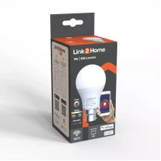 Link2Home B22 Wi-Fi LED lamp with RGB