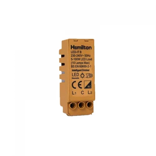 Hamilton 5W-100W 2 Way LED Dimmer Module LEDITB100