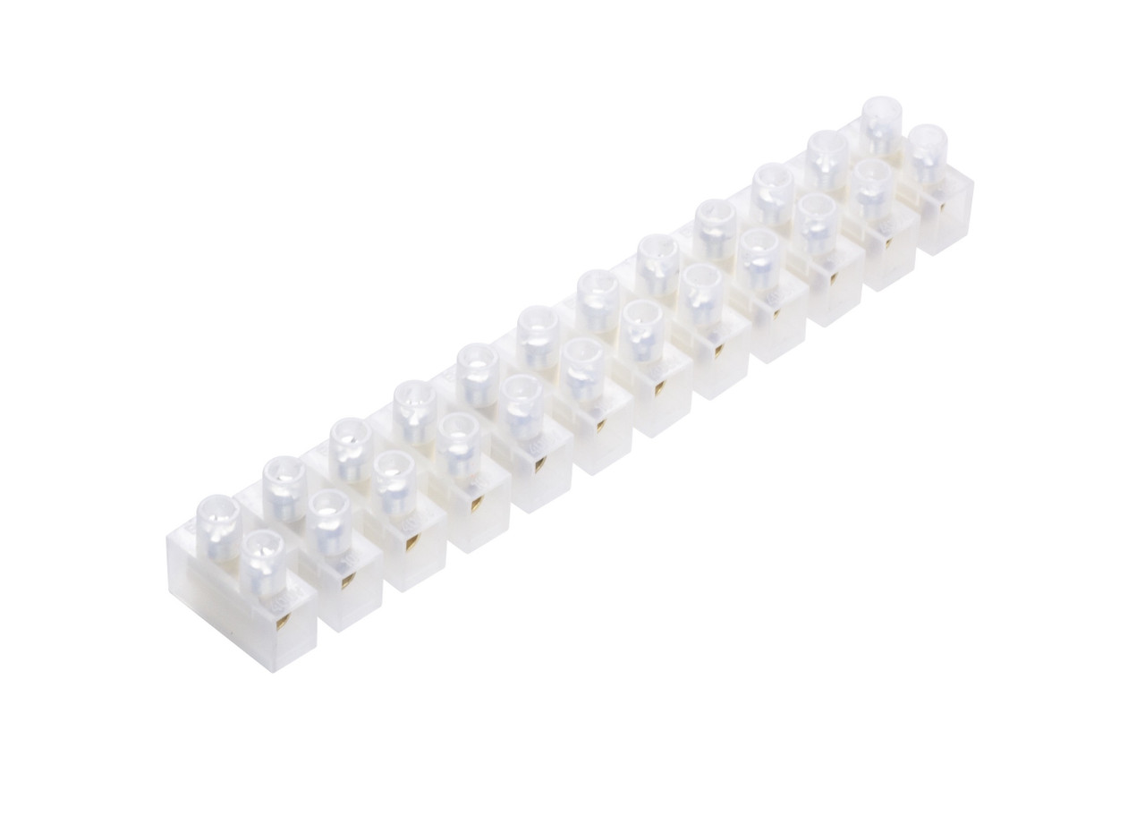 60 Amp 12 Way Strip Connector Natural