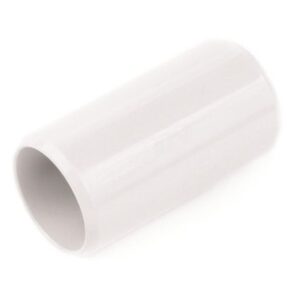 Univolt 20mm PVC Coupler White