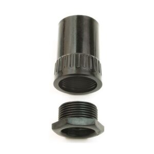 Univolt 20mm PVC Female Adaptor Black