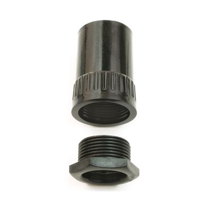 Univolt 25mm PVC Female Adaptor Black