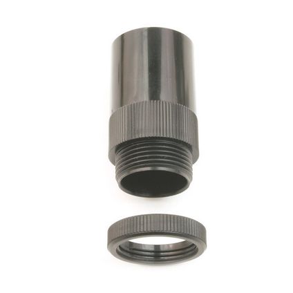 Univolt 25mm PVC Male Adaptor Black