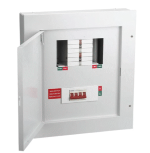 Live Electrical 6 Ways With 4 Pole 125A Main Switch Incomer