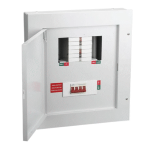 Live Electrical 8 Ways with 4 Pole 125A Main Switch Incomer