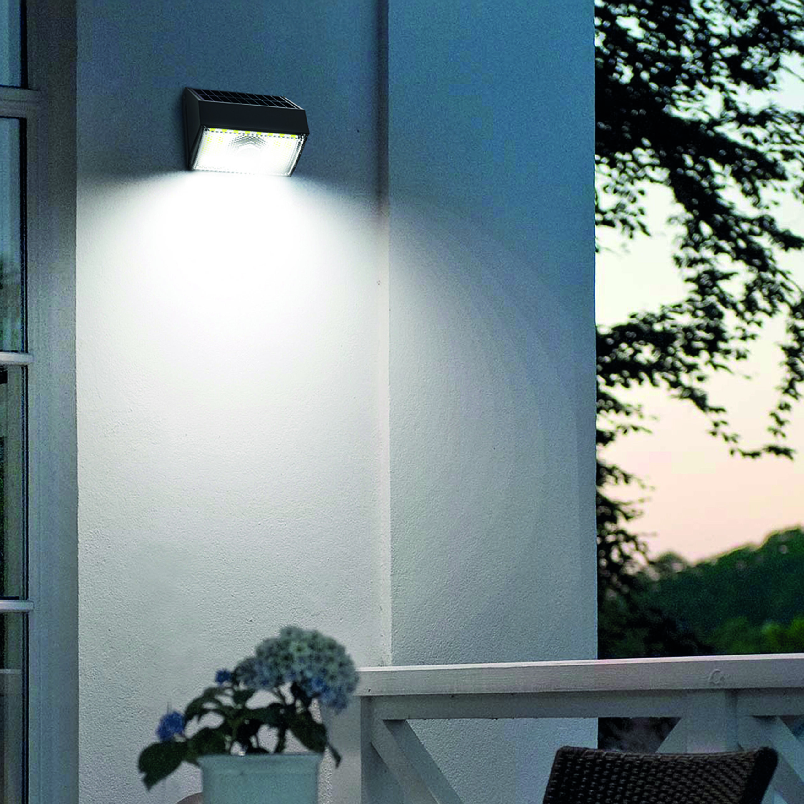 Omnisolar Minima Outdoor Motion Solar Wall Light