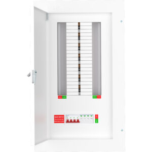 Live Electrical TPN14-125S 125 Amp 14 Way TPN Distribution Board with SPD