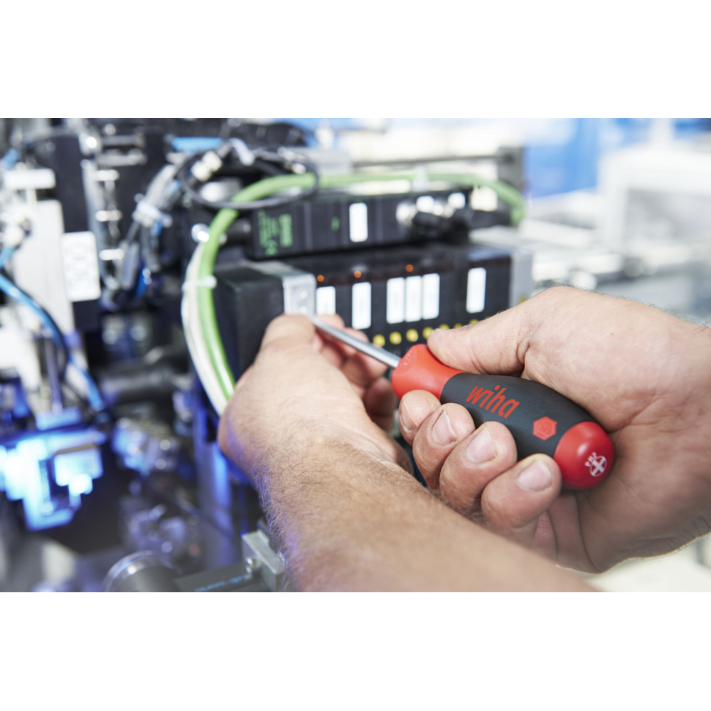 Wiha SoftFinish® Screwdriver Set: Slotted and Pozidriv