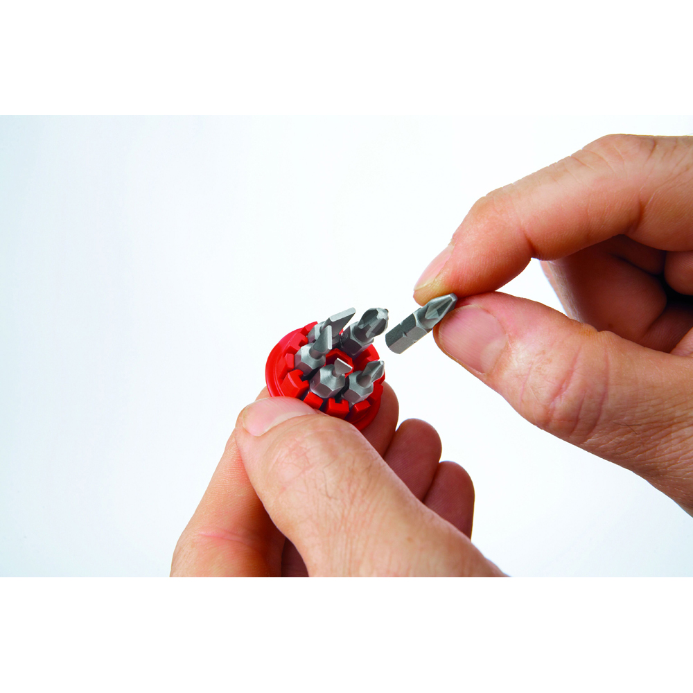 Wiha Stubby Screwdriver with Magnetic Bit Magazine