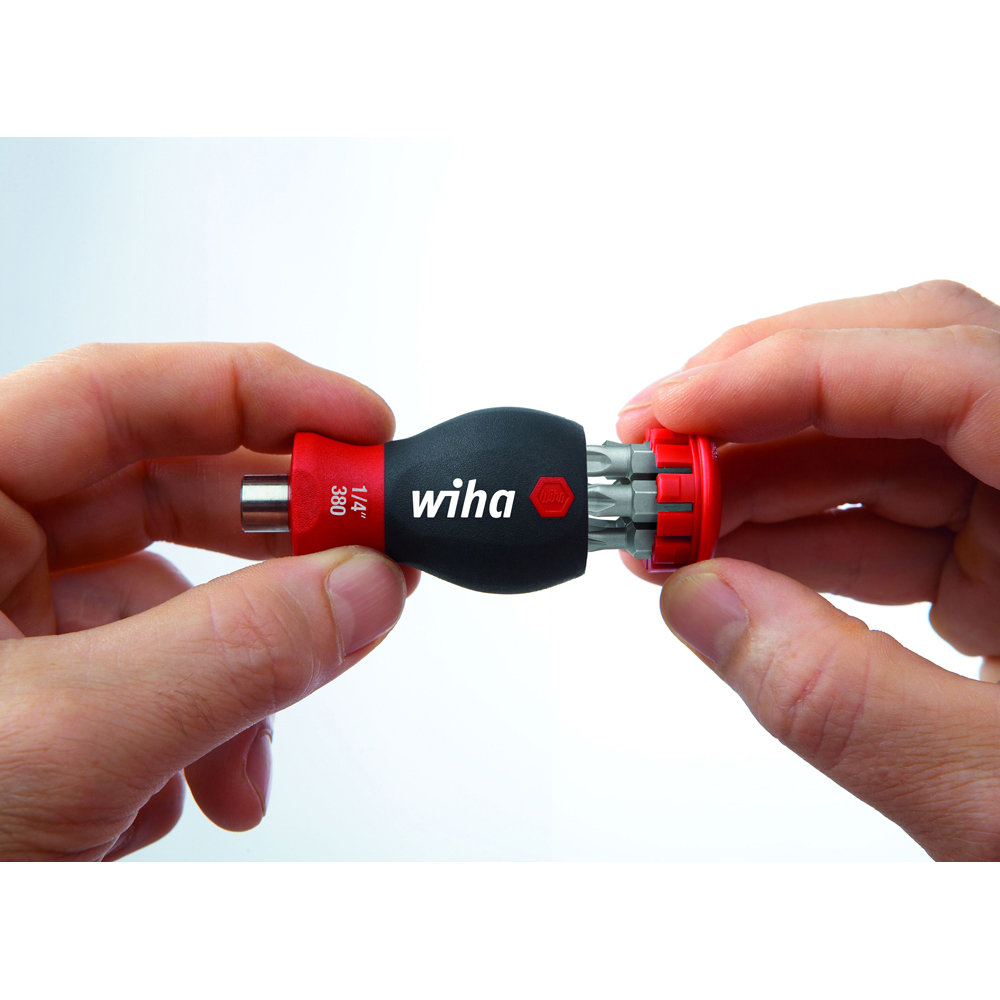 Wiha Stubby Screwdriver with Magnetic Bit Magazine