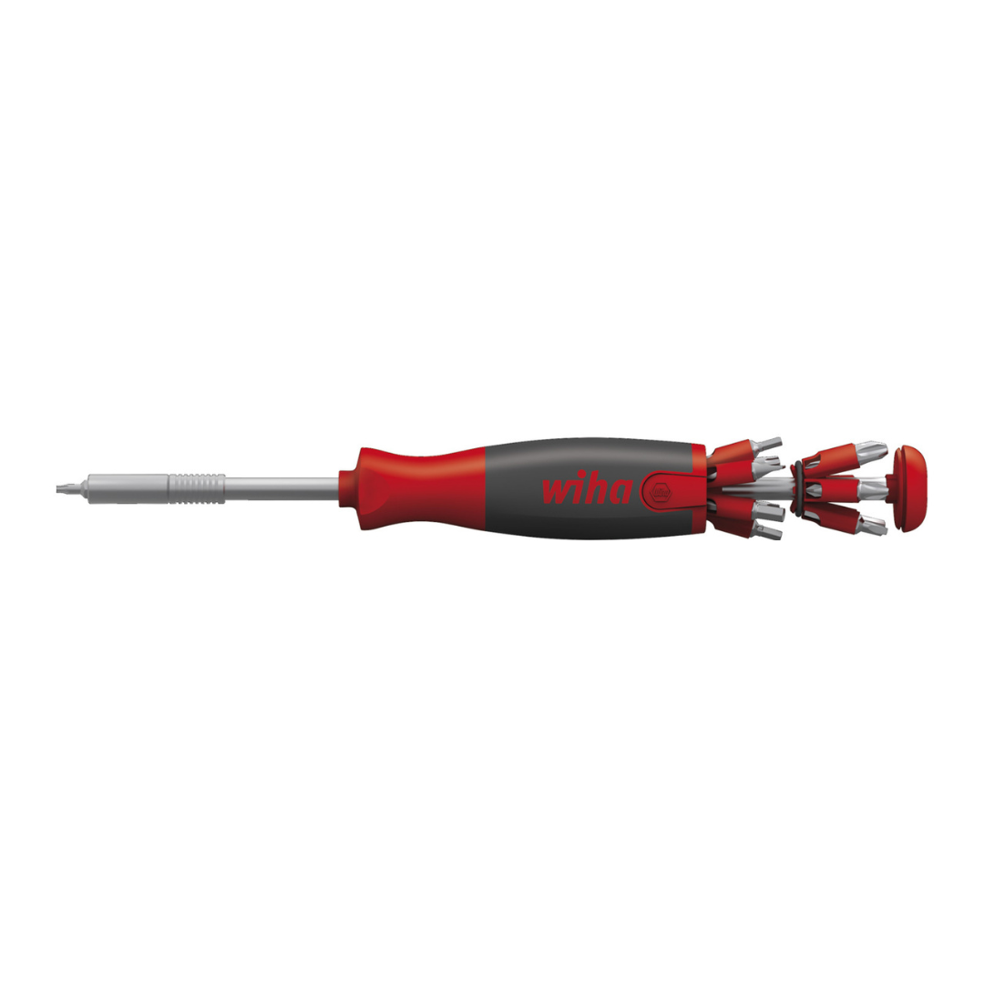 Wiha Screwdriver with Bit Magazine LiftUp 26one®