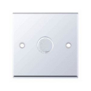 Selectric 7M-Pro Polished Chrome 1 Gang 400W 2 Way Dimmer Switch