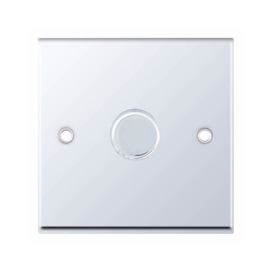 Selectric 7M-Pro Polished Chrome 1 Gang 400W 2 Way Dimmer Switch