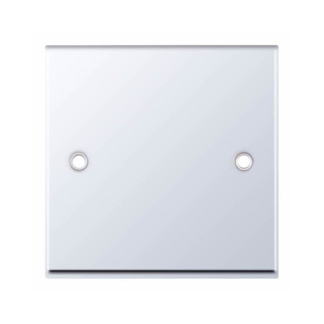 Selectric 7M-Pro Polished Chrome 1 Gang Blank Plate