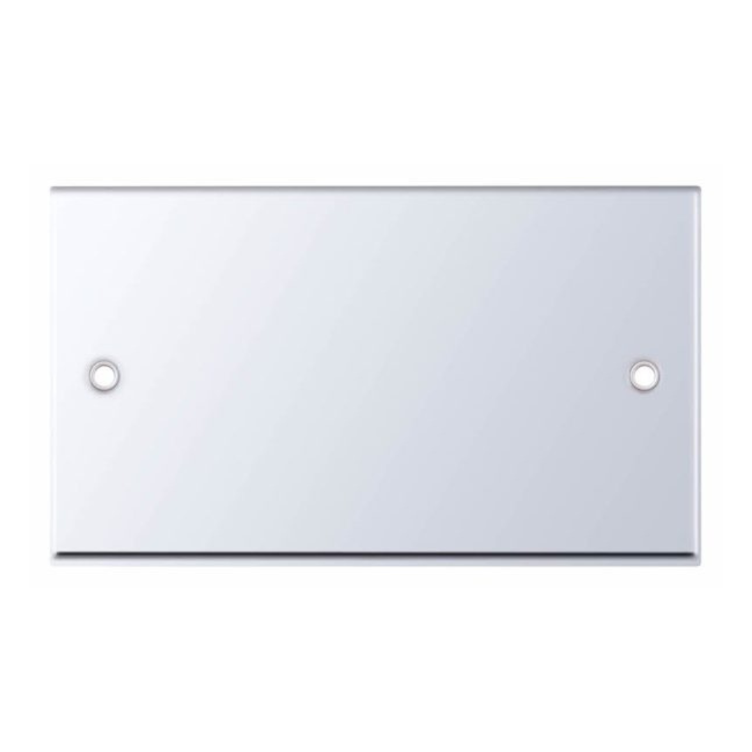Selectric 7M-Pro Polished Chrome 2 Gang Blank Plate