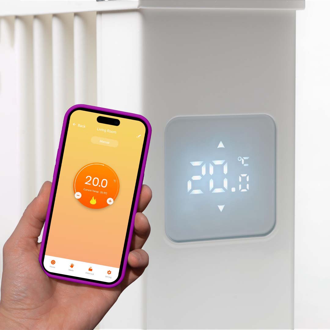 Electrorad AF10E Aeroflow Wi-Fi Controlled Electric Radiator, 1600W