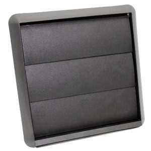 Circular Conduit Box Lid Black