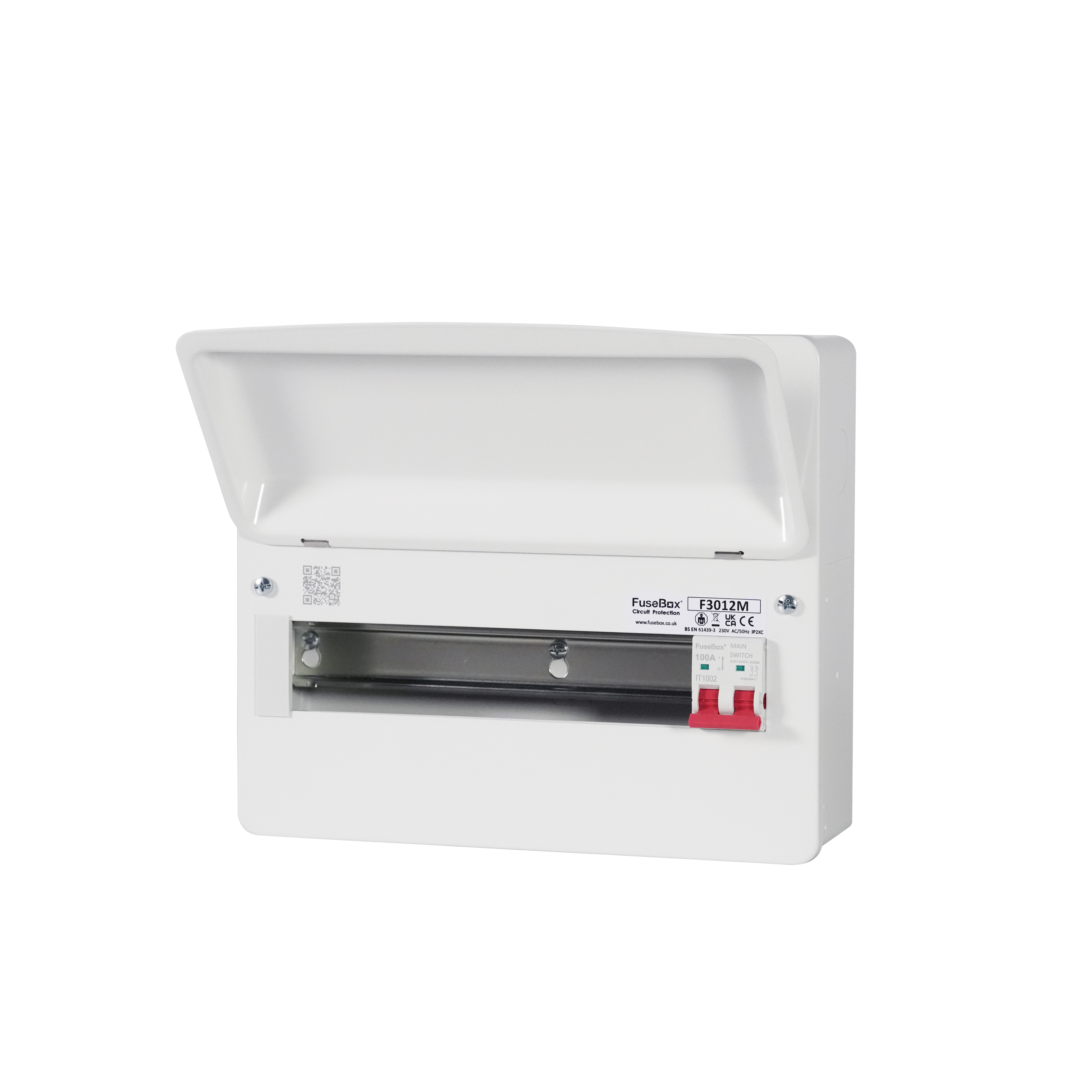 FuseBox F3012M 12 Way 100A Main Switch Consumer Unit