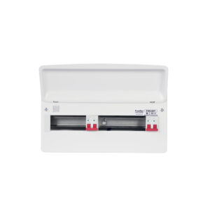 FuseBox F3014DT Dual Tariff Consumer Unit 14 Way 2x100A Main Switch