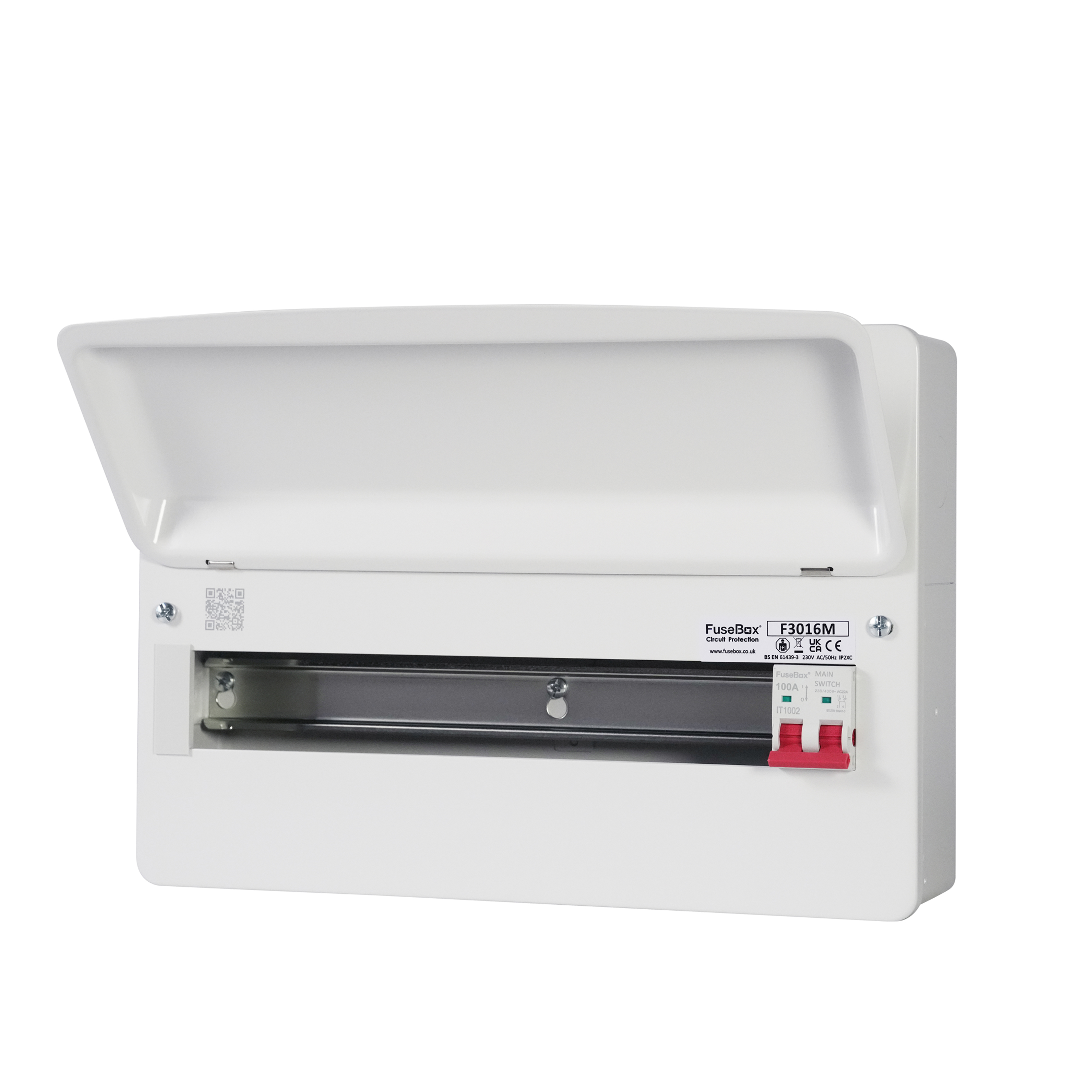 Fusebox F3016M 16 Way 100A Main Switch Consumer Unit
