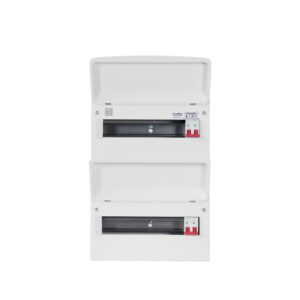 FuseBox F3024MDT Dual Tariff Consumer Unit 24 Way 2x100A Main Switch