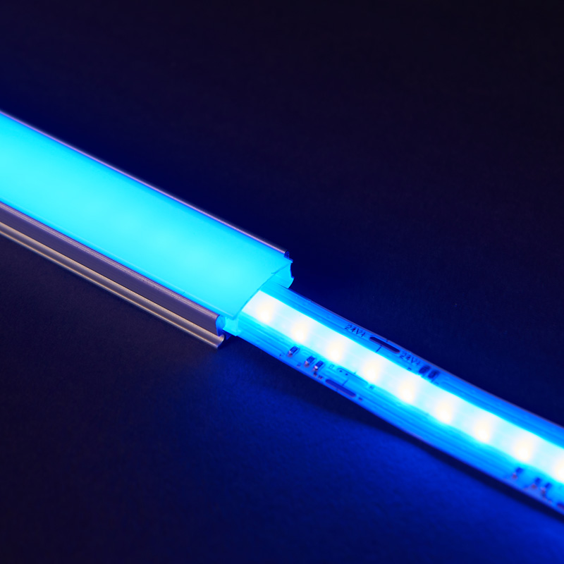 1 Metre ALUMINIUM STANDARD 7MM PROFILE