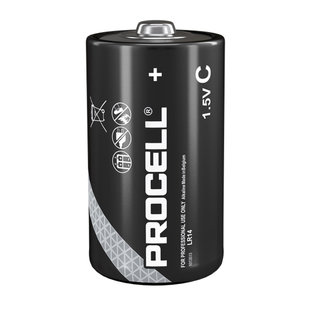 Duracell Procell Alkaline C Cell Batteries (Box Of 10)