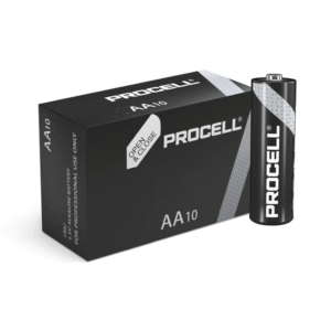 Duracell Procell Alkaline Batteries (Box Of 10): AA