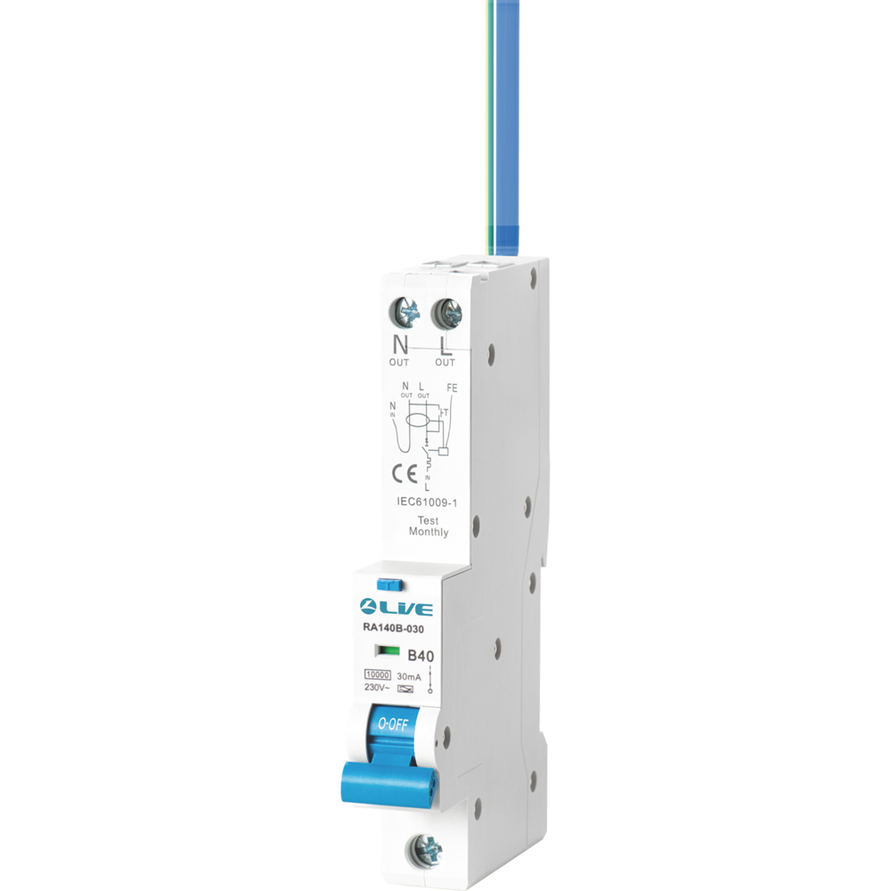 Live Electrical 6Amp 10kA 30mA C Curve Type A RCBO