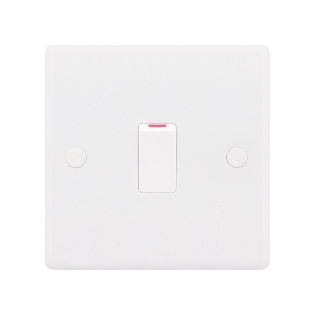 Selectric Smooth 1 Gang 20A DP Switch