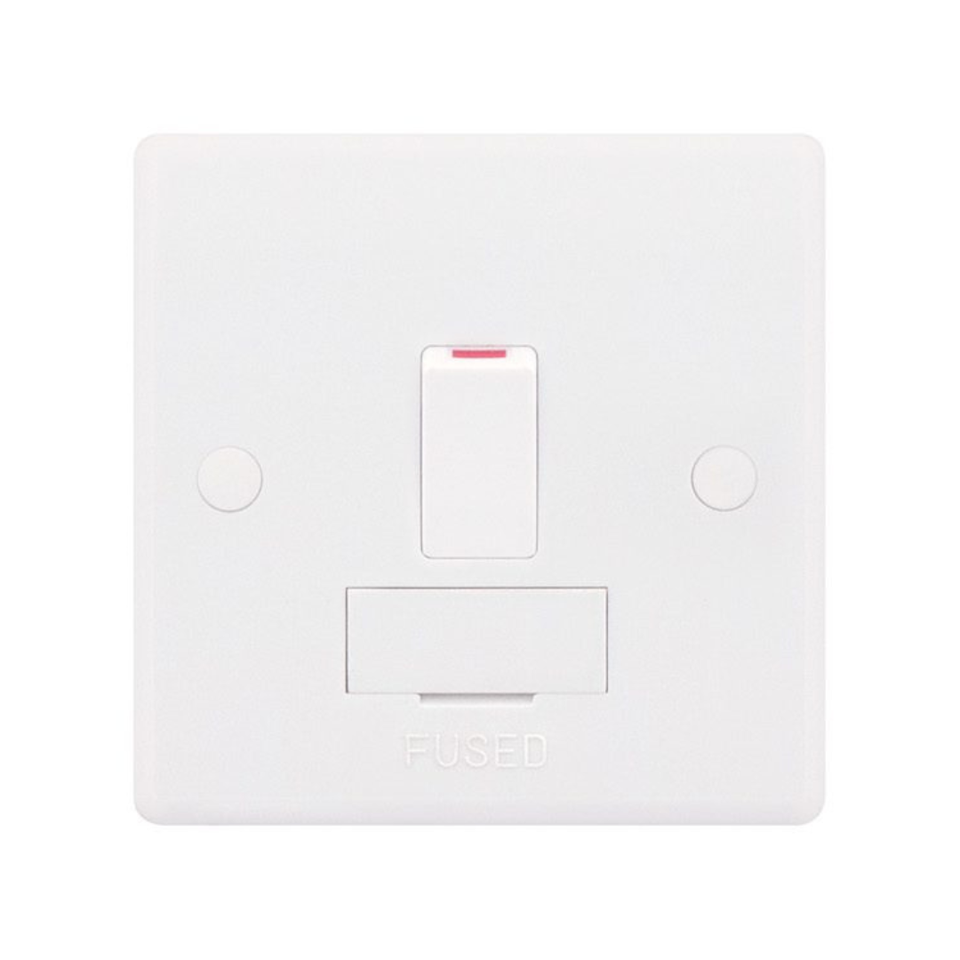 Selectric Smooth 13A DP Switched Fused Connection Unit