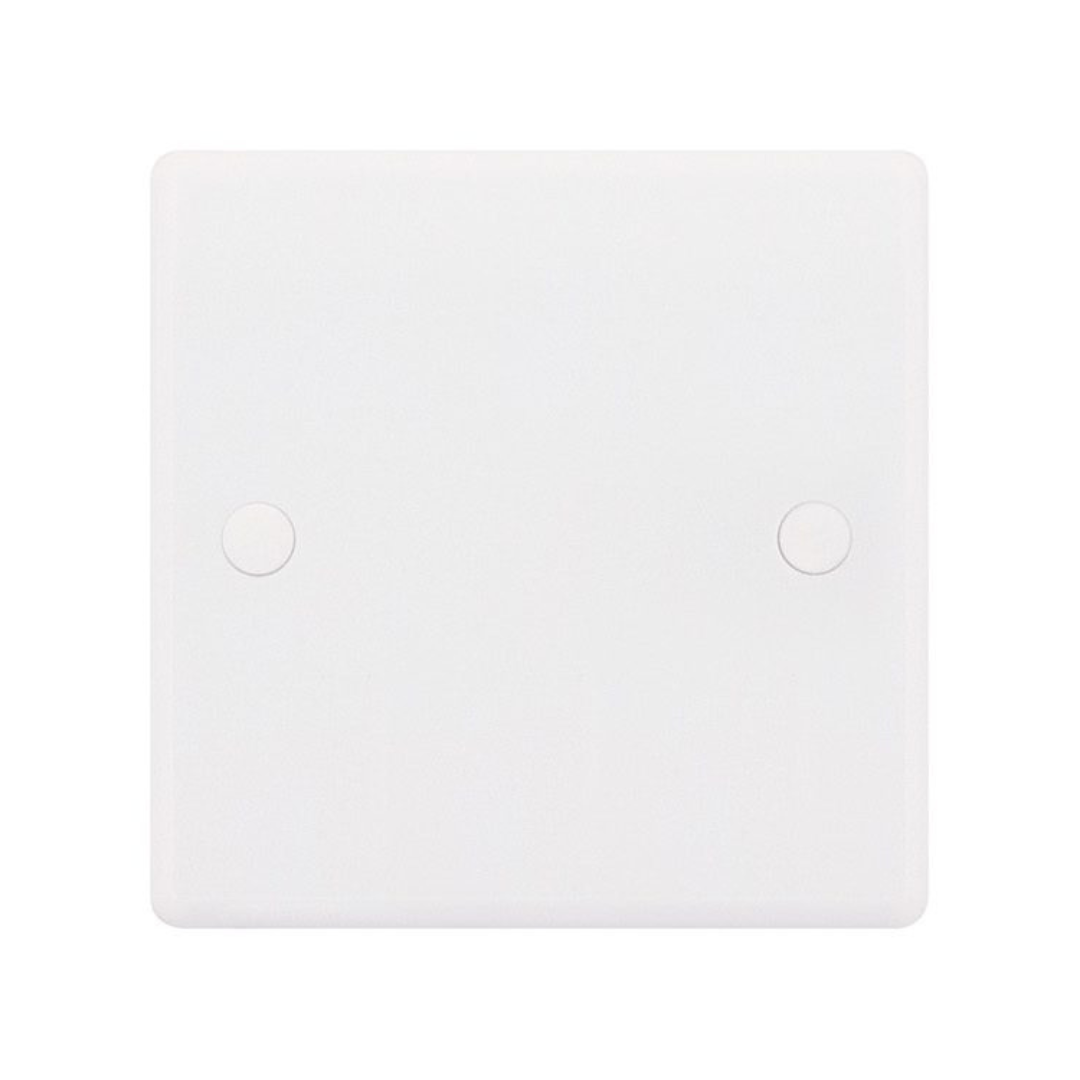 Selectric SSL544 Smooth | White | 1 Gang Blanking Plate