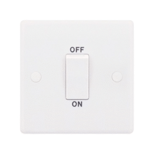 Selectric Smooth 1 Gang 45A DP Switch SSL565