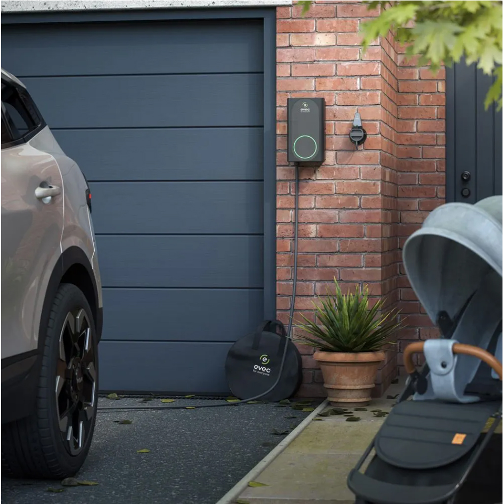 EVEC EV Charger 22kW Three Phase Tethered Type 2 VEC04