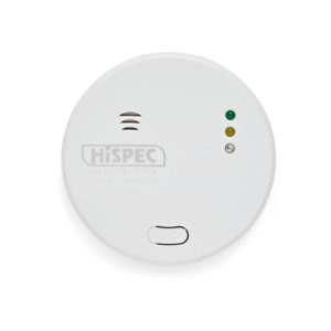 Hispec RF PRO Mains Powered Radio-Interlink Carbon Monoxide Alarm with Rechargeable Backup Battery (HSSA/CO/RF10-PRO)