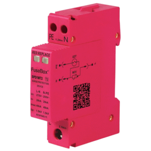 FuseBox SPD1MT2 Type 2 Direct to Busbar Surge Protection Device