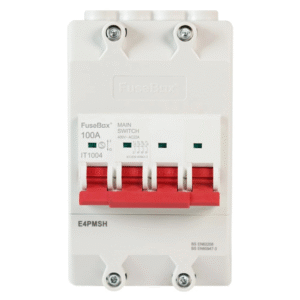 Fusebox E4PMSH 100A TP&N Electricity Meter Isolator Switch