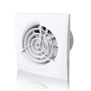 Blauberg TRIO-100 Quiet Bathroom Extractor Fan Standard Wall & Ceiling Mounted Ventilator 4" 100mm