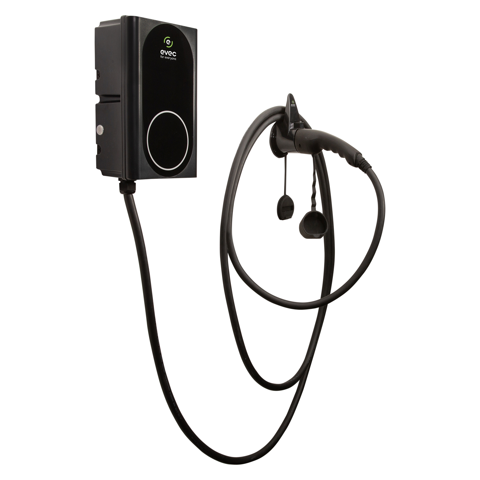 EVEC EV Charger 7.4kW Single Phase Tethered Type 2 VEC03