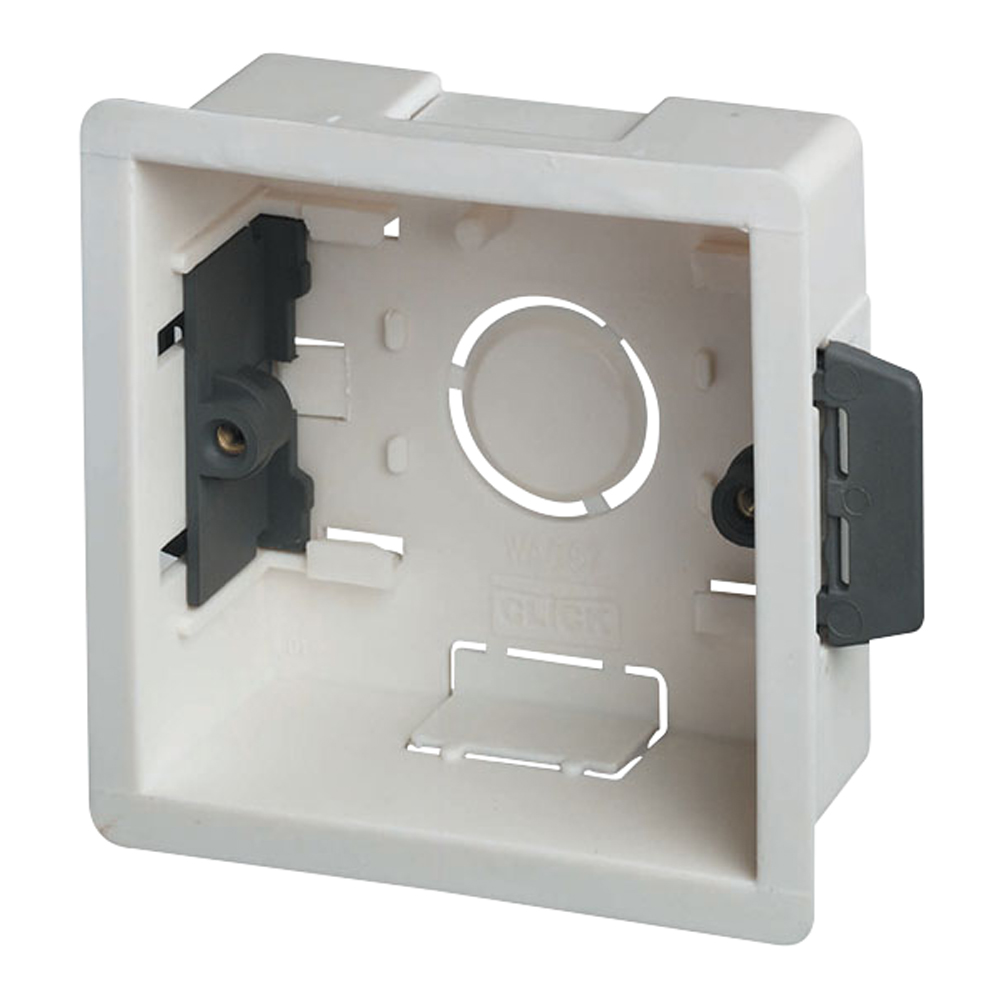CLICK WA087P BOX 1GANG DRY LINING 35MM