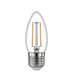 TIME LED CANDLE 4W E27 DIM WW