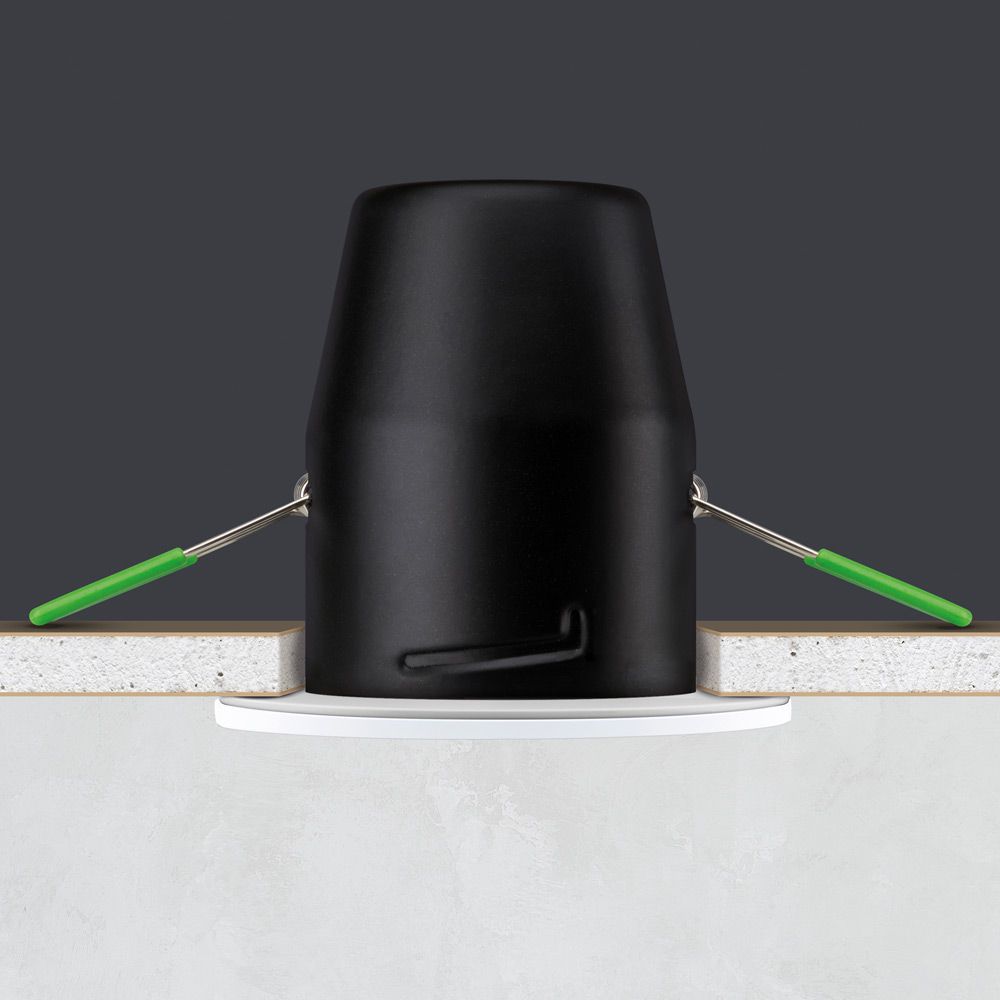 JCC JC010023/NB Fireguard Next Generation Mains Twist and Lock Tilt Downlight