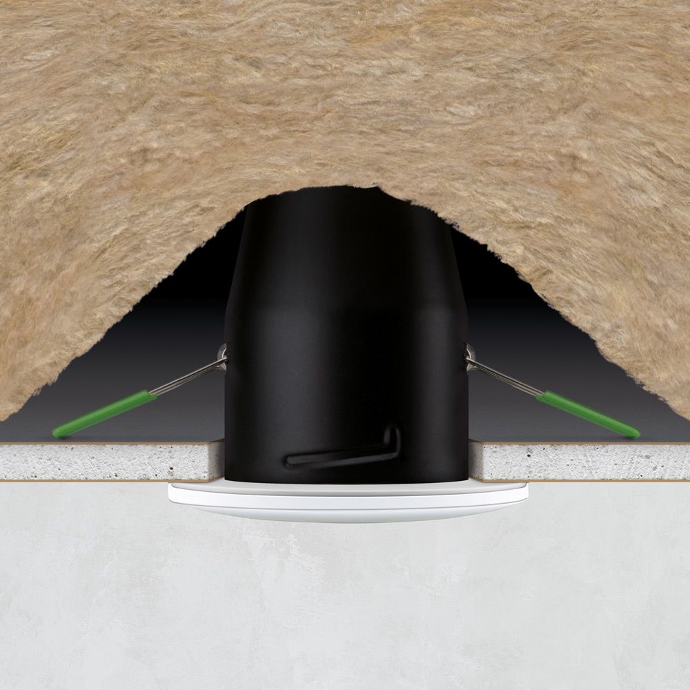 JCC JC010023/NB Fireguard Next Generation Mains Twist and Lock Tilt Downlight