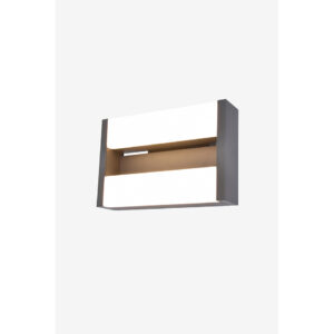 CONROY OUTDOOR LED WALL LIGHT DARK GREY