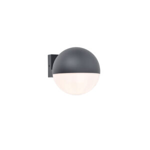 LOOMA OUTDOOR LED WALL DOWN 1 LIGHT E27 DARK GREY