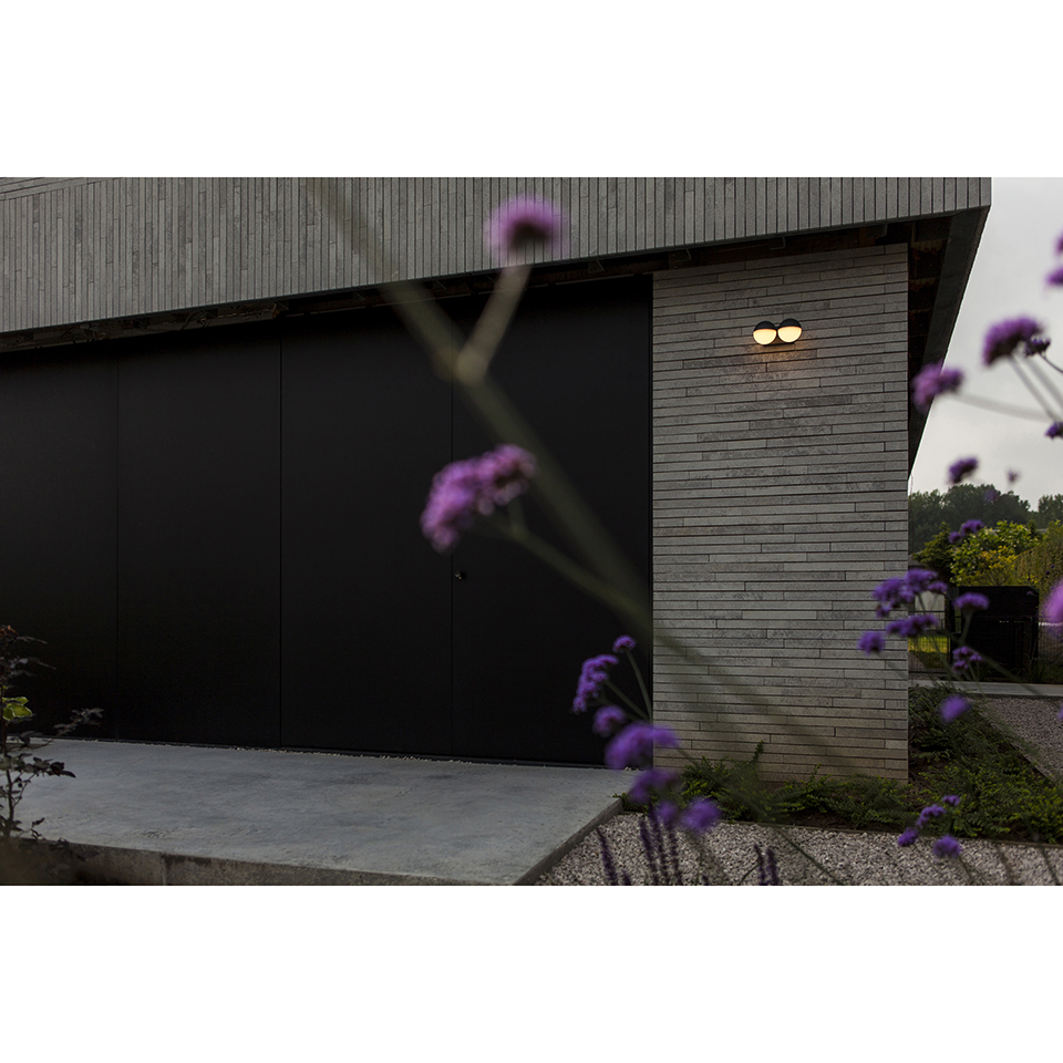 LOOMA OUTDOOR LED WALL UP&DOWN 2 LIGHT DARK GREY