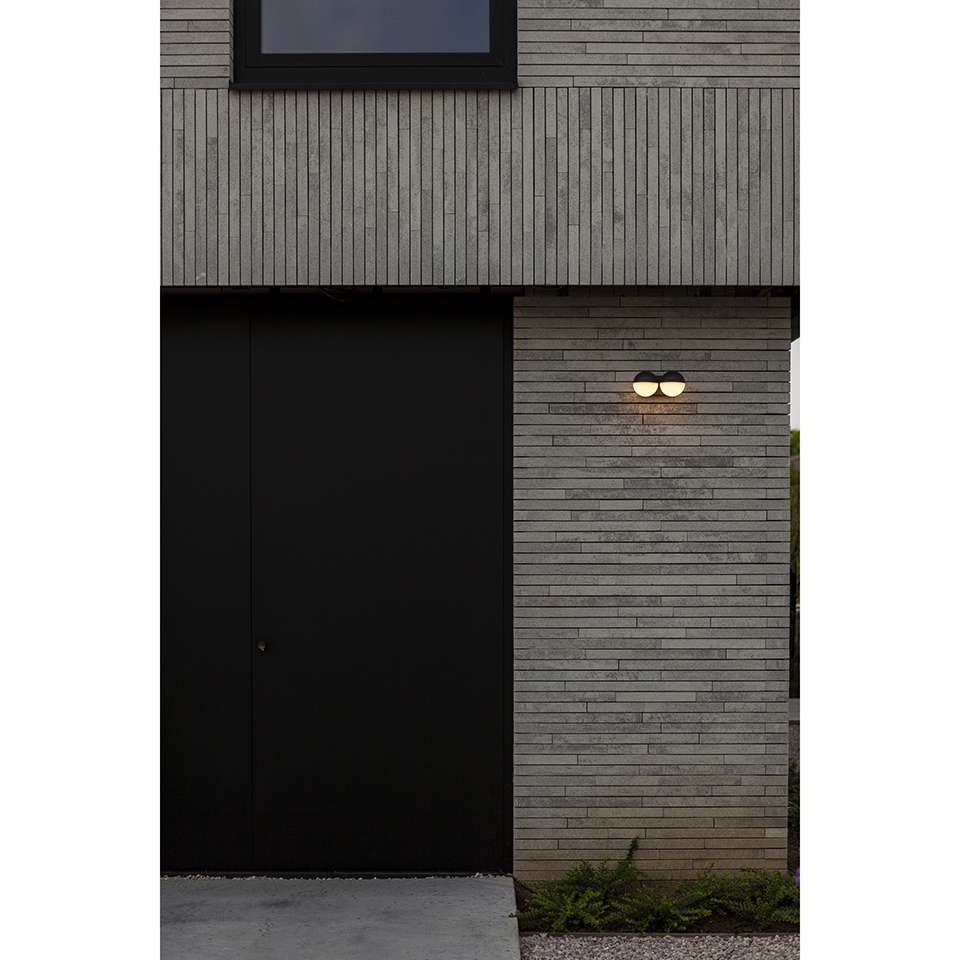 LOOMA OUTDOOR LED WALL UP&DOWN 2 LIGHT DARK GREY