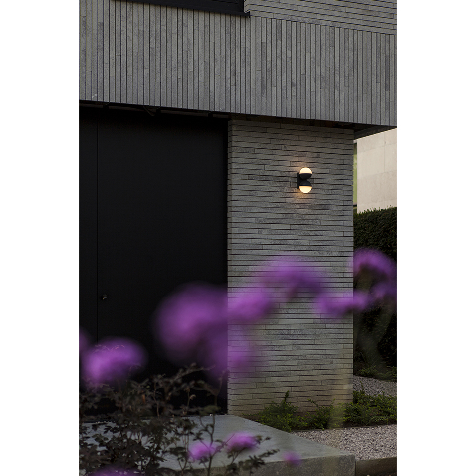 LOOMA OUTDOOR LED WALL UP&DOWN 2 LIGHT DARK GREY
