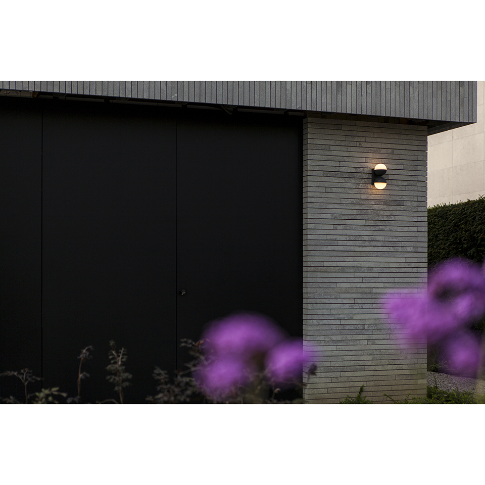 LOOMA OUTDOOR LED WALL UP&DOWN 2 LIGHT DARK GREY