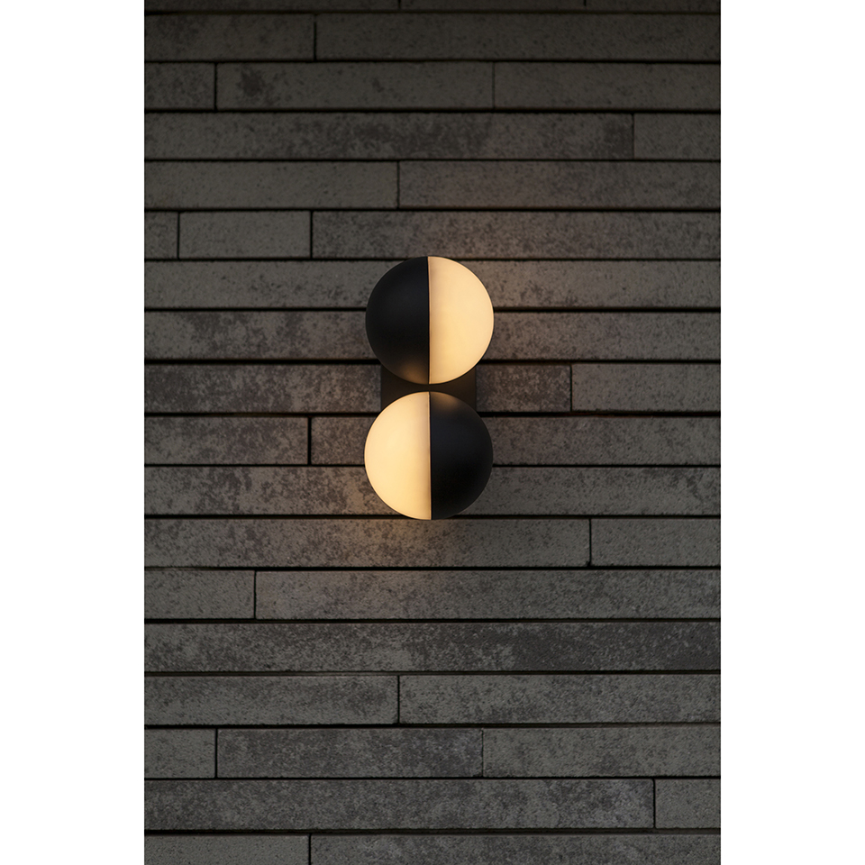LOOMA OUTDOOR LED WALL UP&DOWN 2 LIGHT DARK GREY